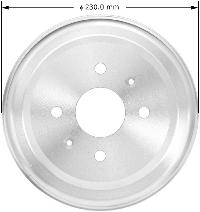 BENDIX Brake Drum