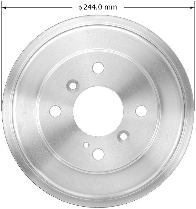 BENDIX Brake Drum