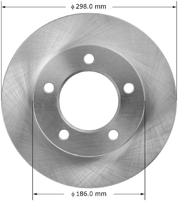 BENDIX Disc Brake Rotor