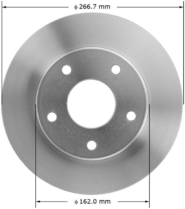 BENDIX Disc Brake Rotor