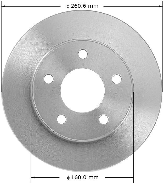 BENDIX Disc Brake Rotor