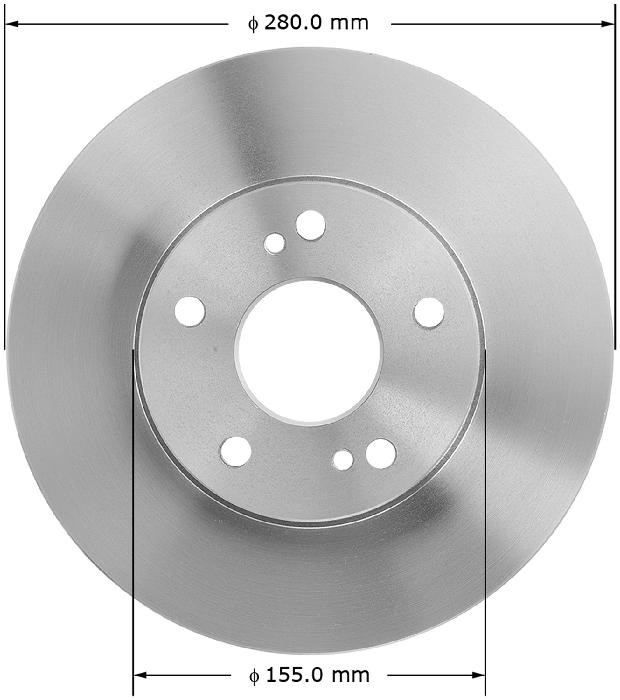 BENDIX Disc Brake Rotor