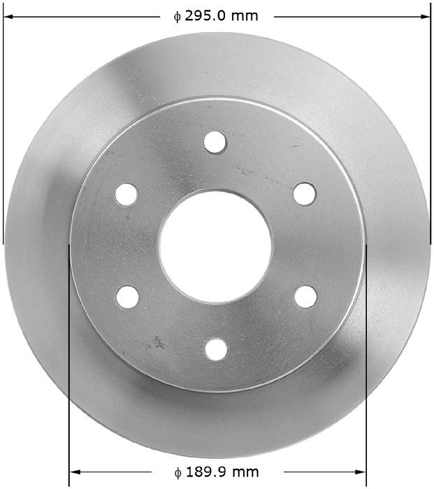 BENDIX Disc Brake Rotor