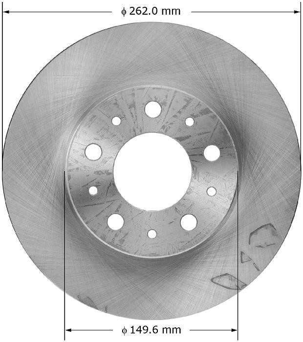 BENDIX Disc Brake Rotor