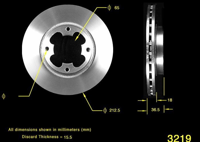 BENDIX Disc Brake Rotor