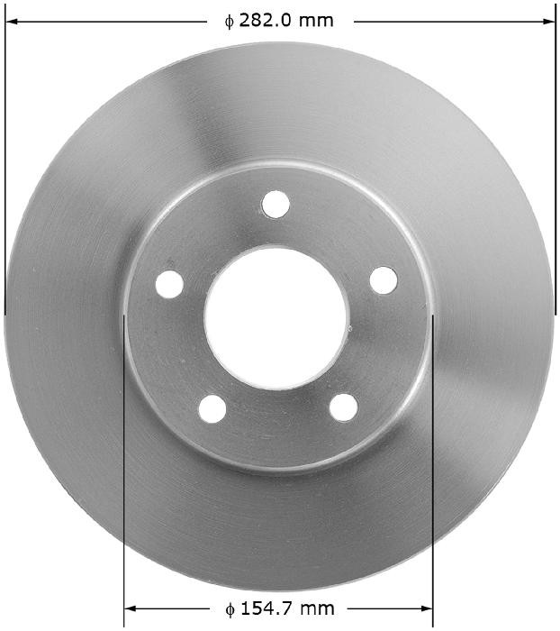 BENDIX Disc Brake Rotor