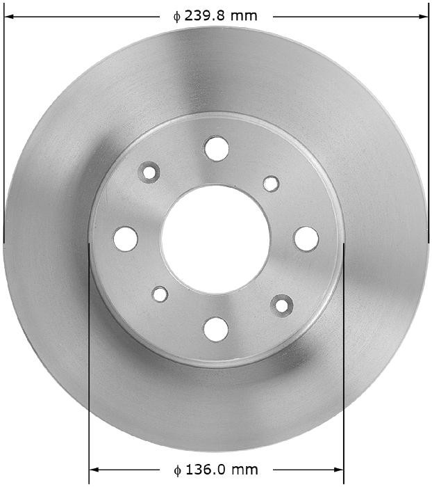 BENDIX Disc Brake Rotor
