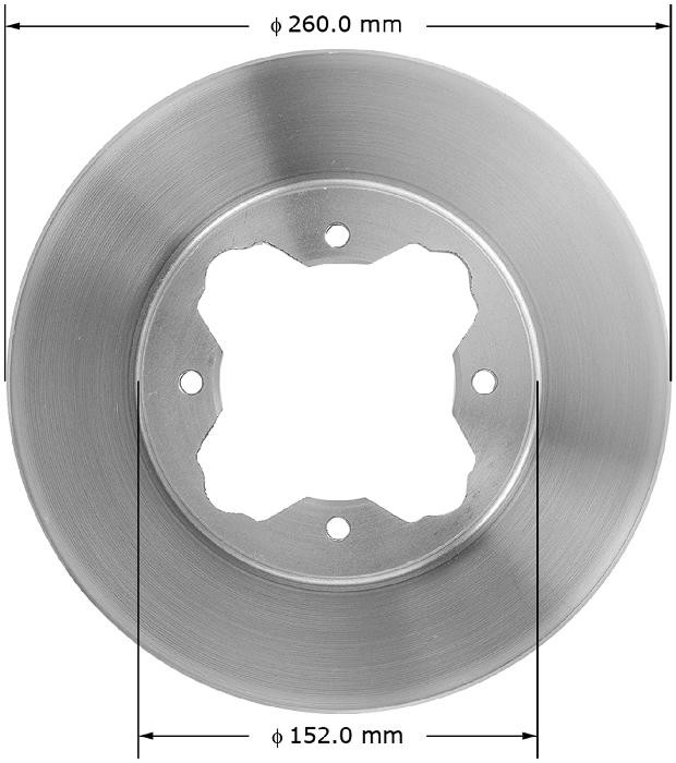 BENDIX Disc Brake Rotor