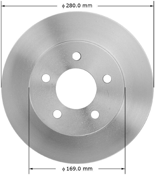 BENDIX Disc Brake Rotor