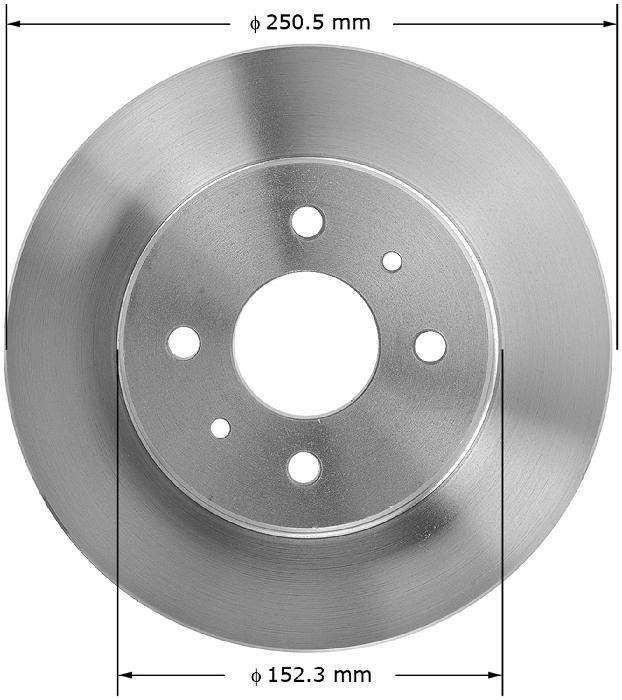 BENDIX Disc Brake Rotor