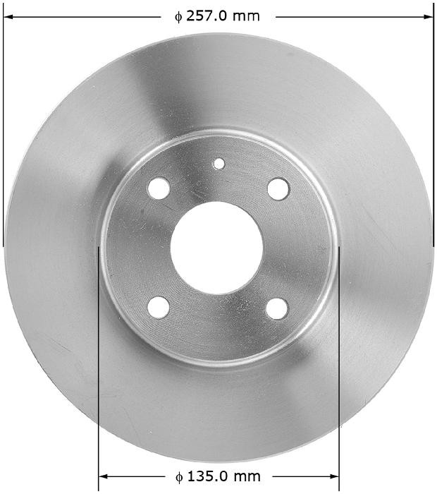 BENDIX Disc Brake Rotor