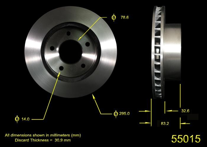 BENDIX Disc Brake Rotor