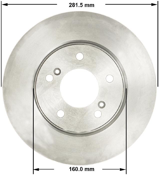 BENDIX Disc Brake Rotor