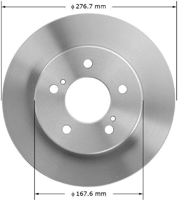 BENDIX Disc Brake Rotor