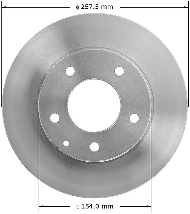 BENDIX Disc Brake Rotor