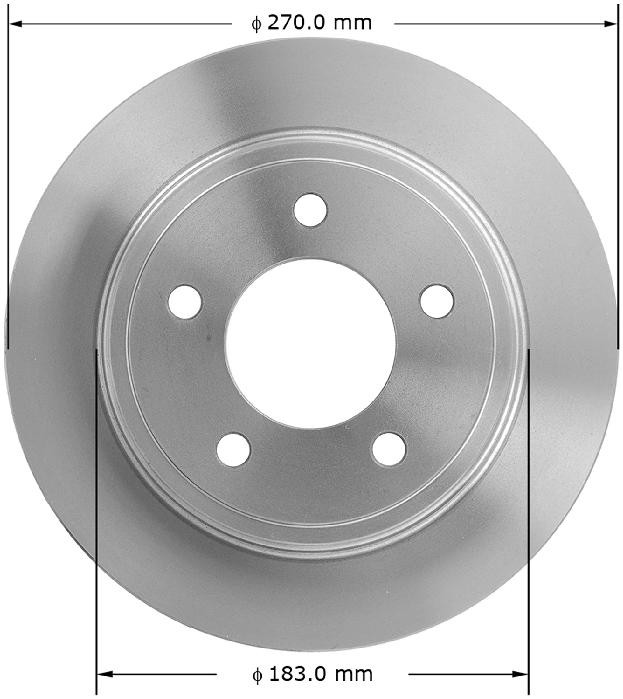 BENDIX Disc Brake Rotor