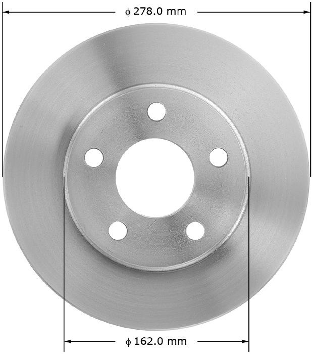 BENDIX Disc Brake Rotor