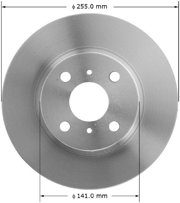 BENDIX Disc Brake Rotor