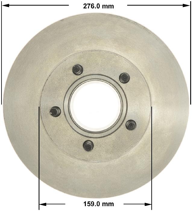 BENDIX Disc Brake Rotor and Hub Assembly