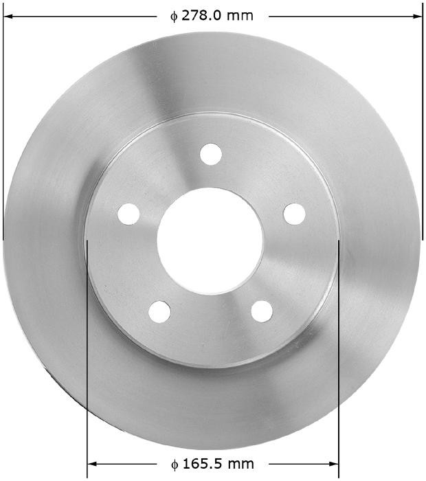 BENDIX Disc Brake Rotor