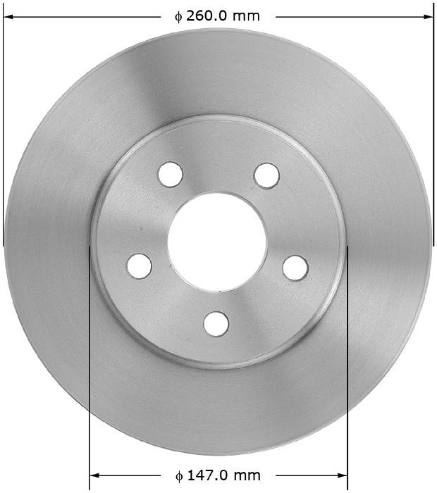 BENDIX Disc Brake Rotor