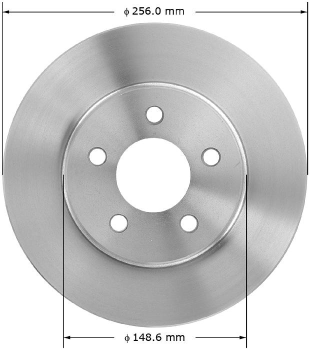 BENDIX Disc Brake Rotor