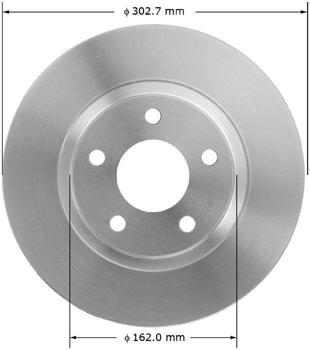 BENDIX Disc Brake Rotor