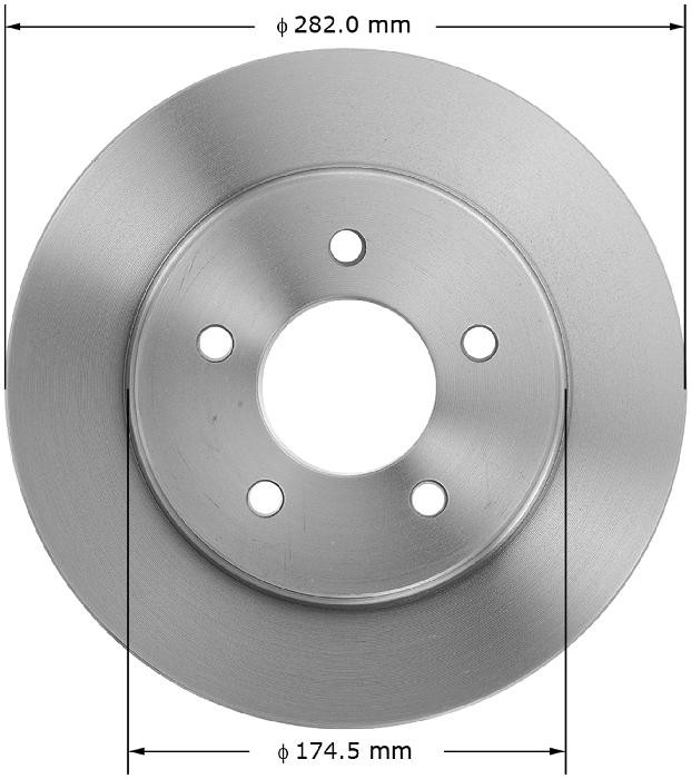 BENDIX Disc Brake Rotor