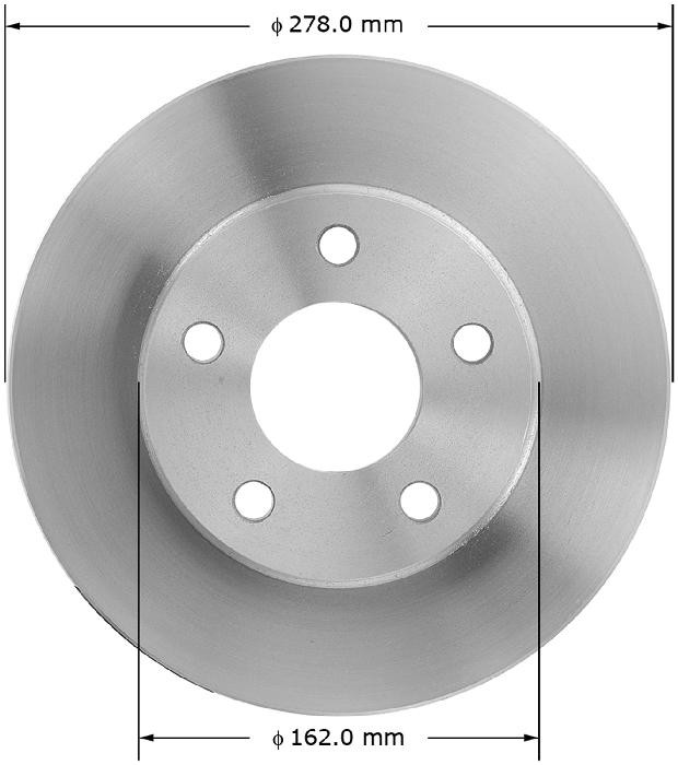 BENDIX Disc Brake Rotor