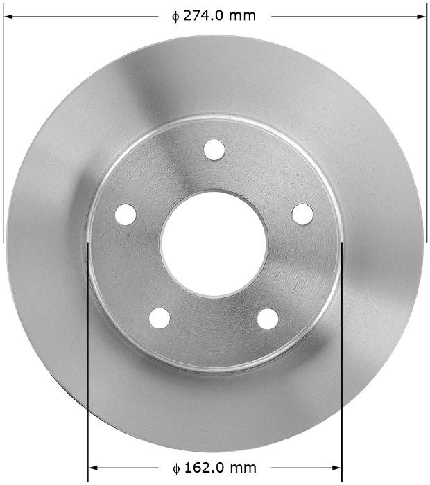BENDIX Disc Brake Rotor