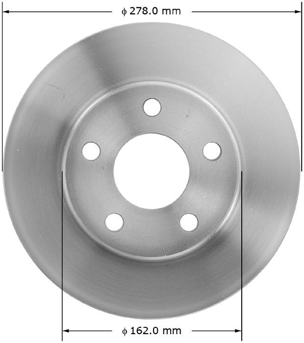 BENDIX Disc Brake Rotor