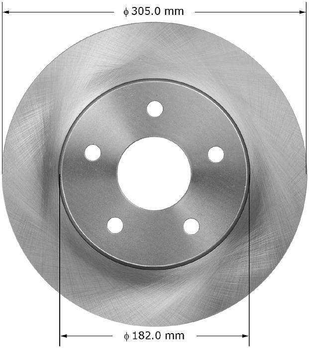 BENDIX Disc Brake Rotor