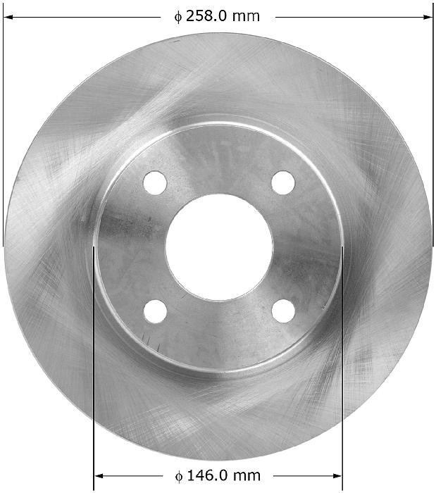 BENDIX Disc Brake Rotor