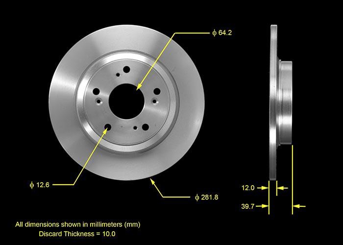 BENDIX Disc Brake Rotor
