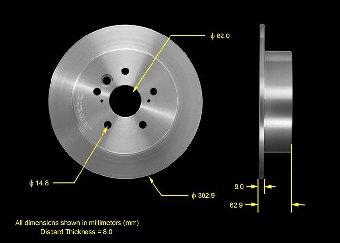 BENDIX Disc Brake Rotor