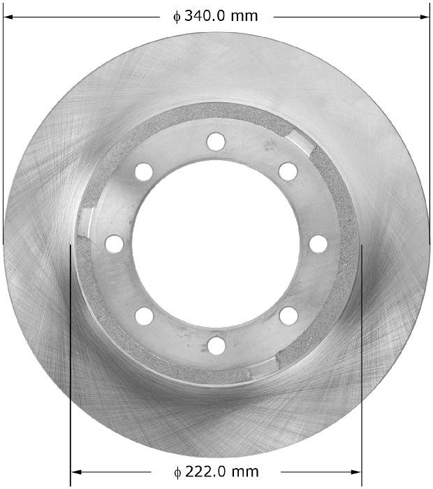 BENDIX Disc Brake Rotor