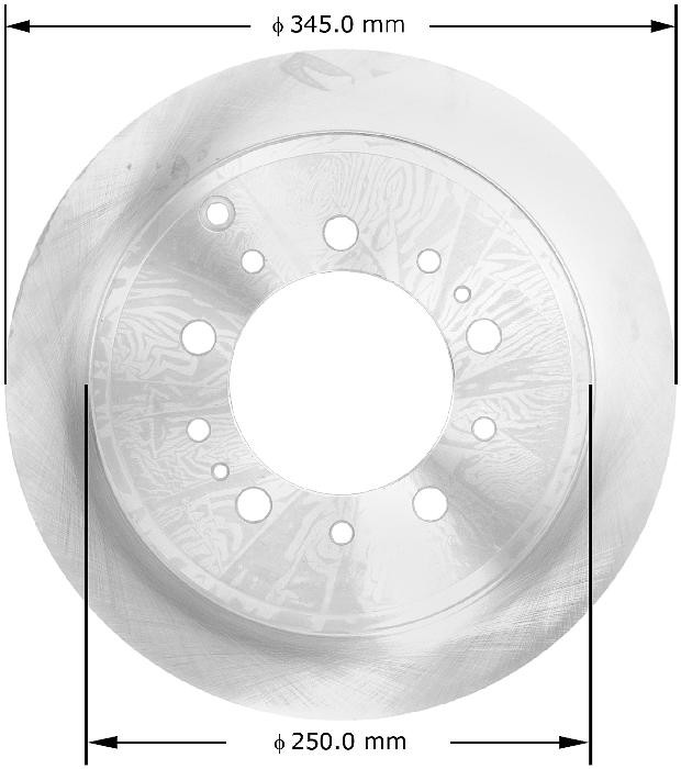 BENDIX Disc Brake Rotor