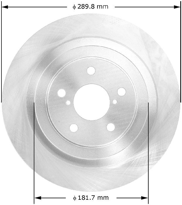 BENDIX Disc Brake Rotor