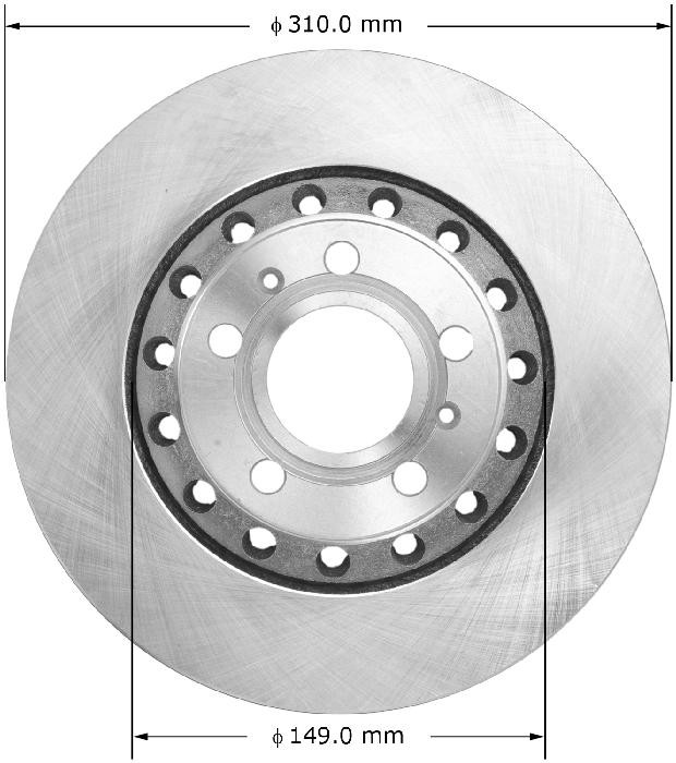 BENDIX Disc Brake Rotor