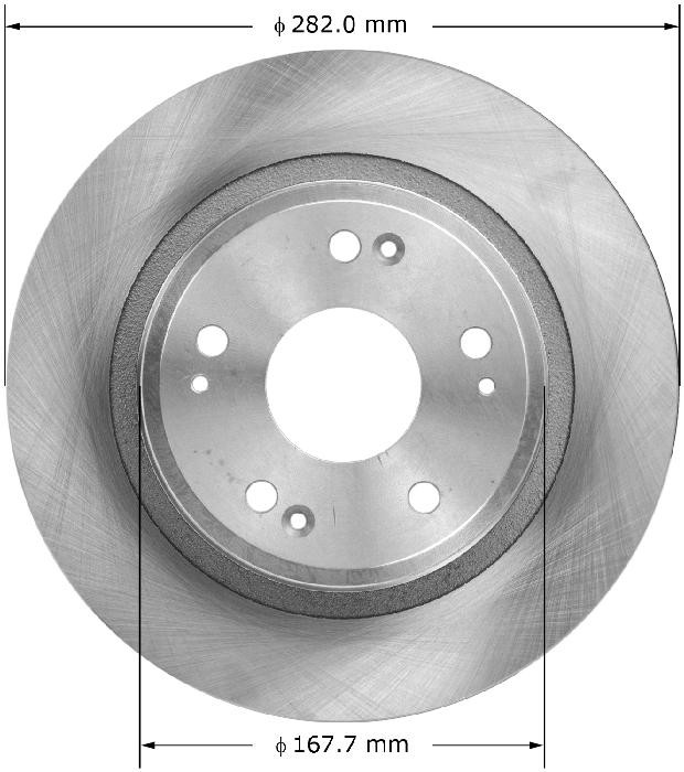 BENDIX Disc Brake Rotor