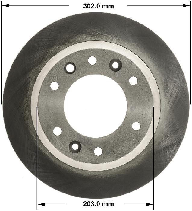 BENDIX Disc Brake Rotor