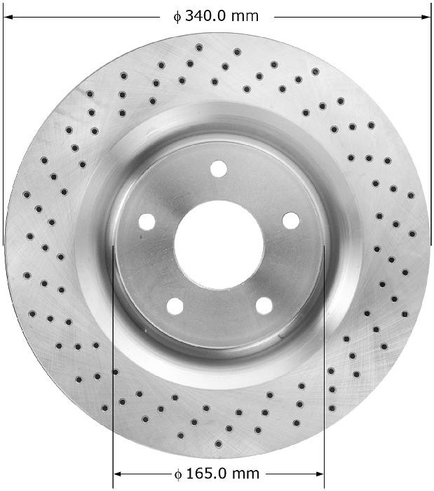 BENDIX Disc Brake Rotor