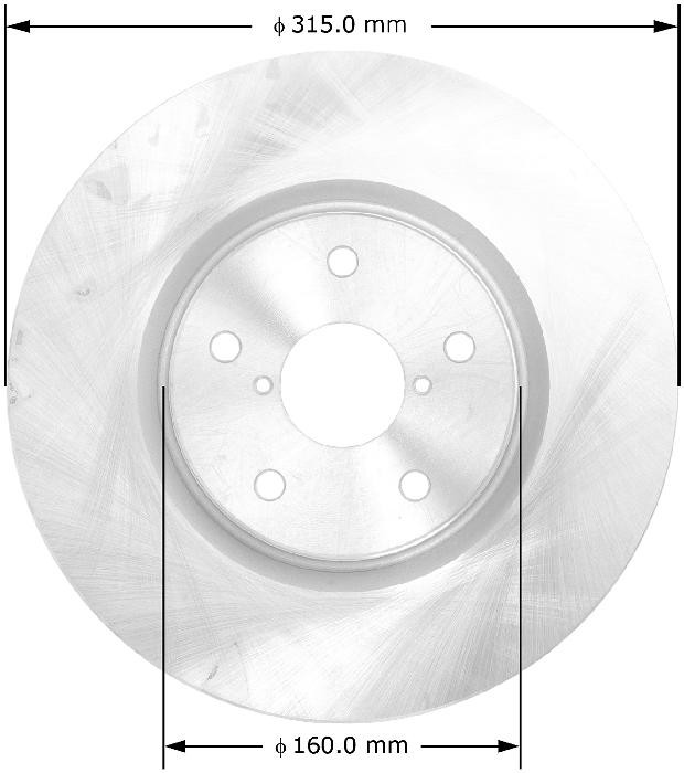 BENDIX Disc Brake Rotor
