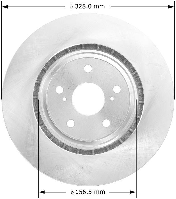 BENDIX Disc Brake Rotor