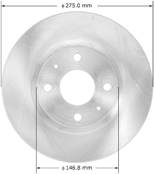 BENDIX Disc Brake Rotor