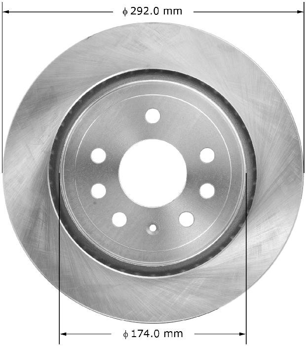 BENDIX Disc Brake Rotor