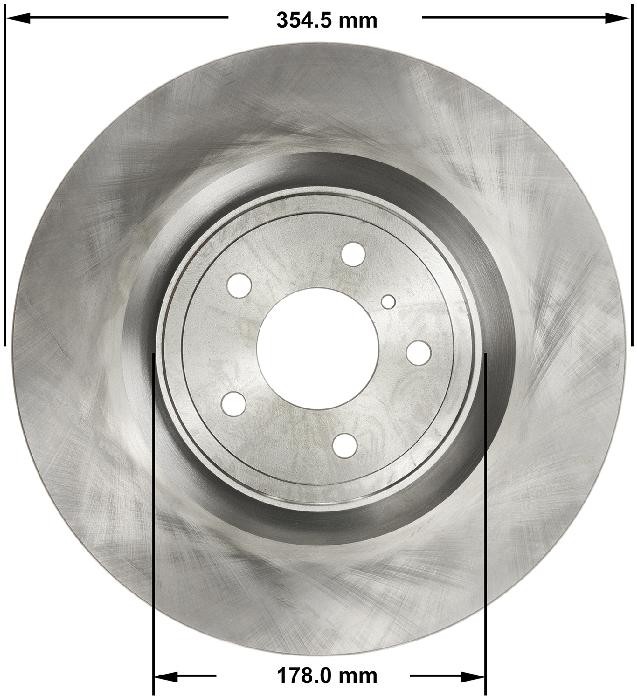 BENDIX Disc Brake Rotor