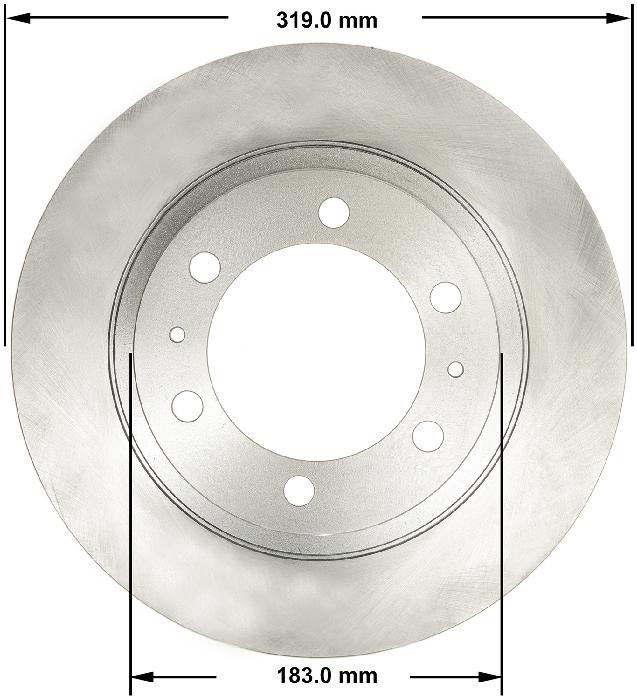 BENDIX Disc Brake Rotor