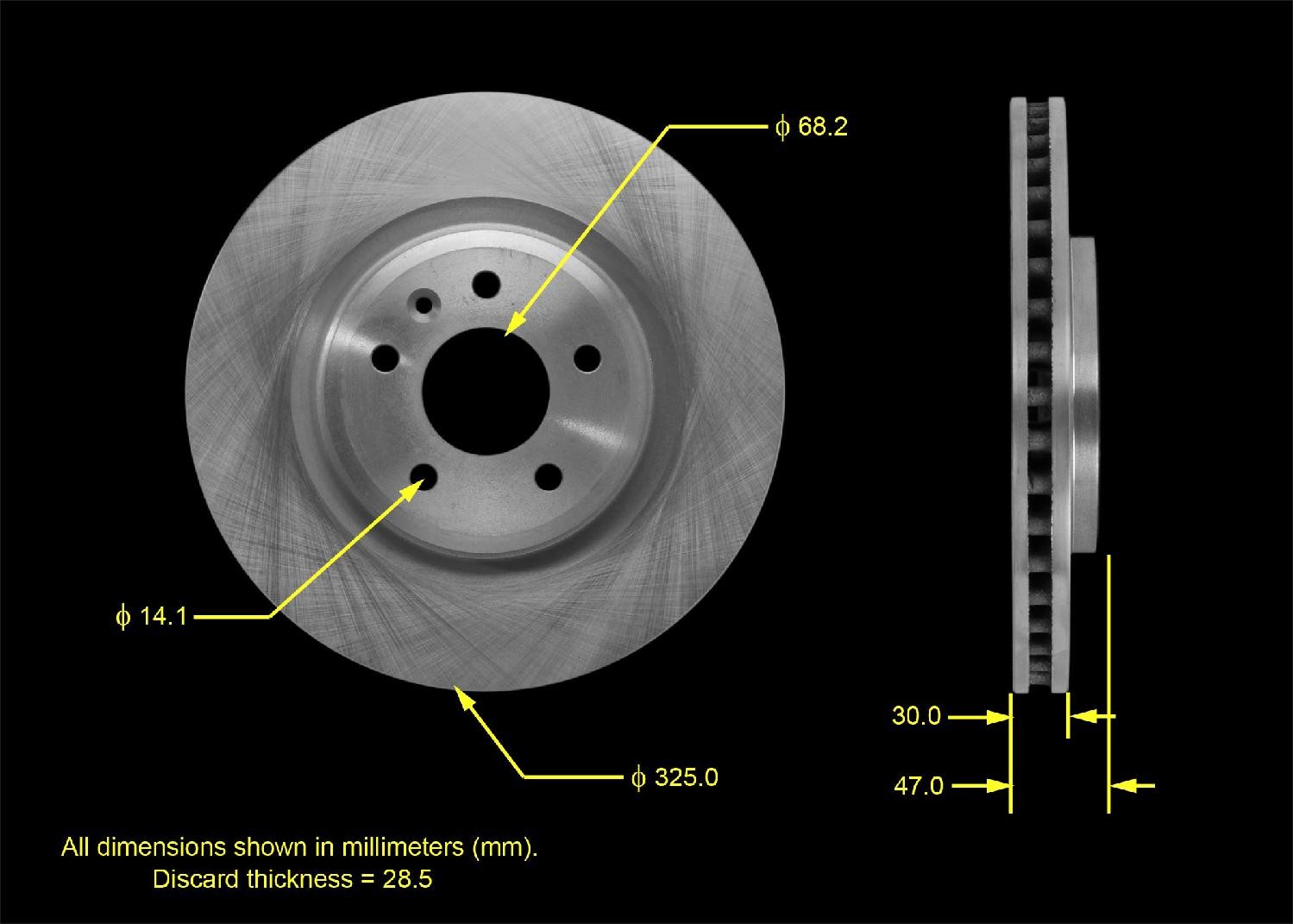 BENDIX Disc Brake Rotor
