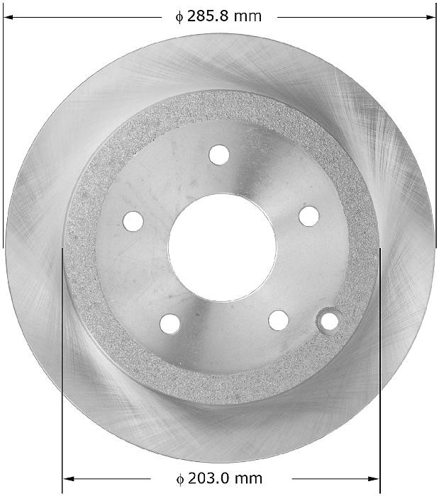 BENDIX Disc Brake Rotor